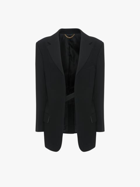 Victoria Beckham Tux Jacket in Black
