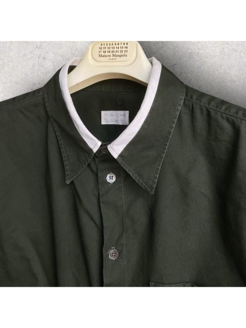 Helmut Lang Archive 1998 Stripe Collar Shirt