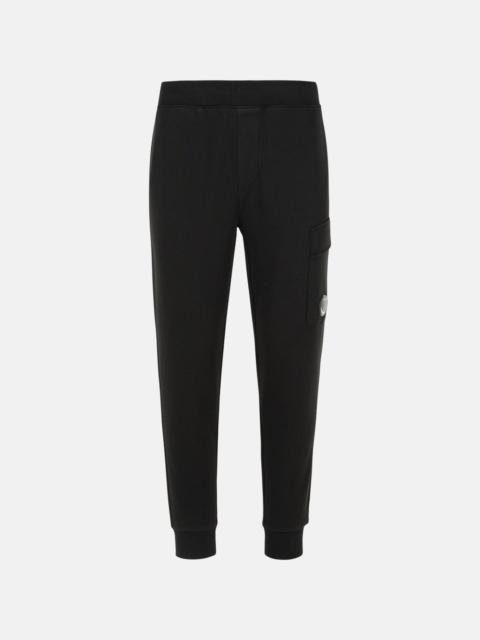 C.P. Company 'JOGGER' BLACK COTTON PANTS