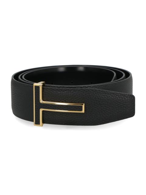 TOM FORD Grainy Leather Belt