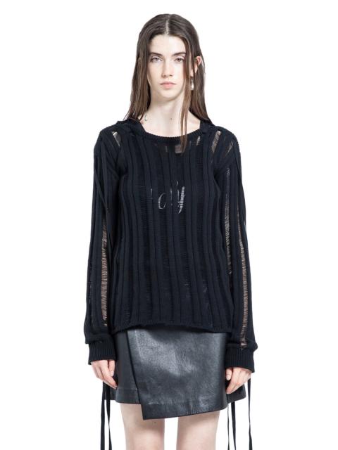 Ann Demeulemeester Gala Ladder Stitch Sweater