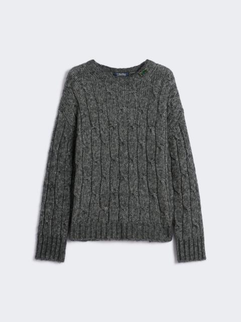 'S Max Mara CABARET Boxy jumper in alpaca and cotton