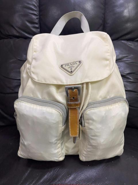 Prada Authentic Prada Tessuto Nyalon Backpack Replaced Puller Zip