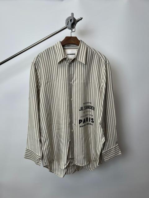 Jil Sander Jil Sander 19AW Oversized Printed Shirt