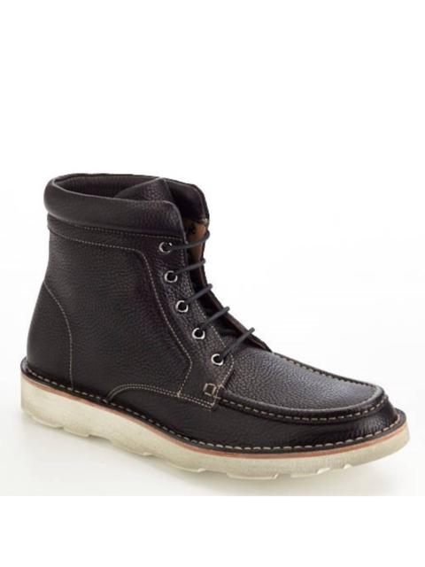 FERRAGAMO Ferragamo Seven 2 Leather Lace-Up Boots, Size 8
