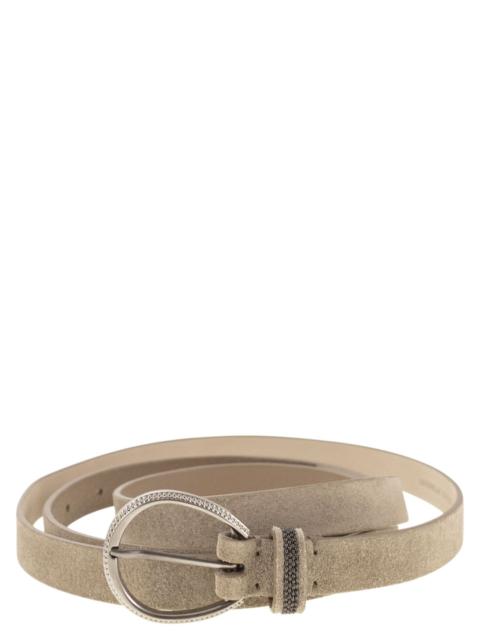 Brunello Cucinelli Brunello Cucinelli Women Suede Calfskin Belt