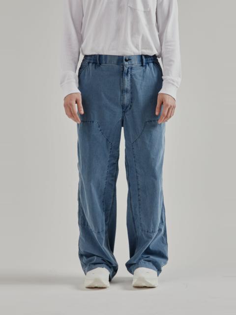 Nanamica Indigo Weather Deck Pants - Light Indigo