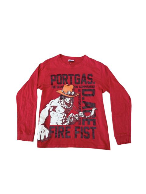 Other Designers One Piece - Vintage One Piece Portgas D Ace LS Tees