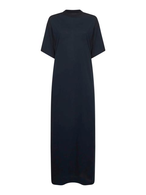 BALENCIAGA Balenciaga Women Black Jersey Maxi Cocoon Dress