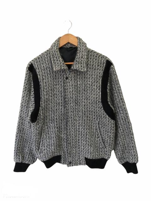 Other Designers Vintage - 🔥VINTAGE MOHAIR WOOL BOMBER STYLE JACKET