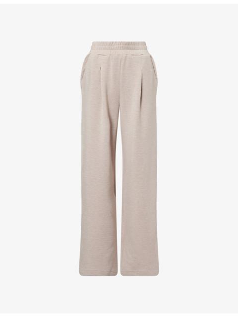 VARLEY The Extra Wide-Leg Stretch-Woven Trousers