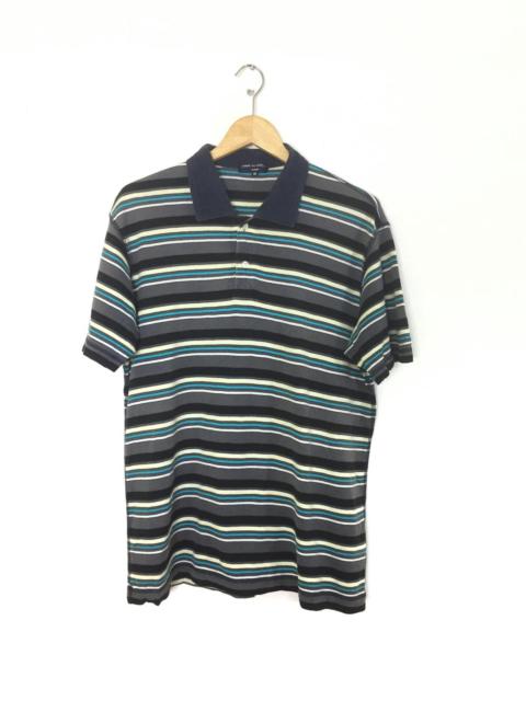 Comme Des Garçons COMME des GARCONS HOMME Polo Shirt Striped Made In JAPAN