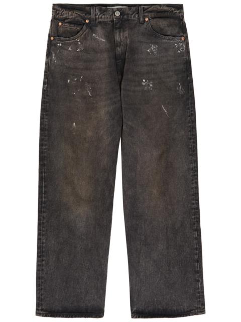 新品 OUR LEGACY STERN CHINO Enzyme Canvas Our Legacy Stern Chino Black Enzyme Canvas - M2254SB | REVERSIBLE