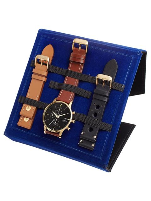 Other Designers Akribos XXIV Quartz Black Dial Men's Watch AK1105YGBR-S