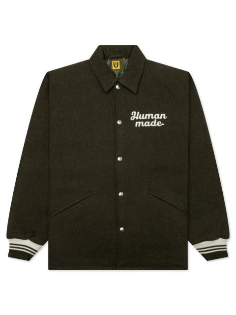 Human Made STADIUM JACKET - OLIVE