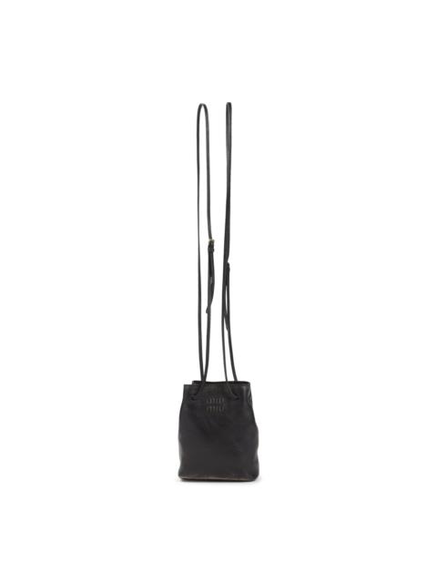 Miu Miu Miu Miu Lamb Leather Pouch Women