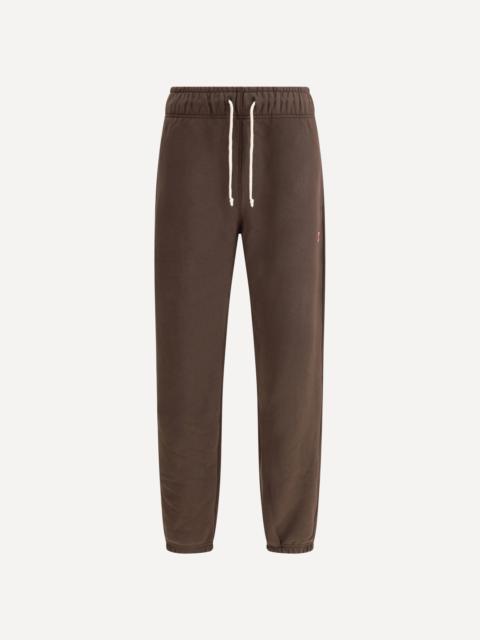 New Balance Elastic-waistband logo-patch track Pants