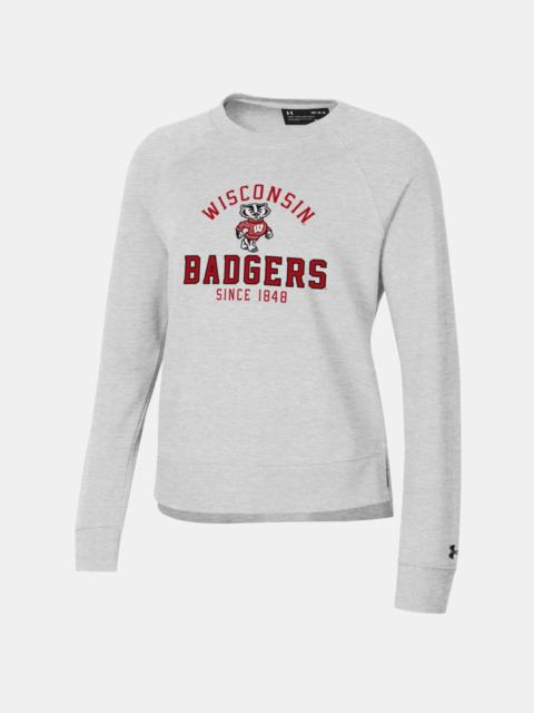 Under Armour Women's UA Rival Fleece Collegiate Crew