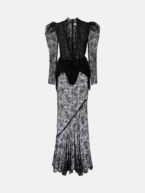 Alessandra Rich Lace gown