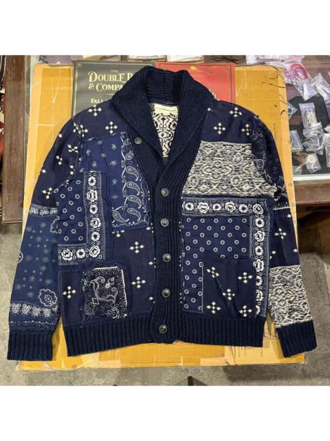 RRL by Ralph Lauren Ralph Lauren Patchwork Cotton Cardigan