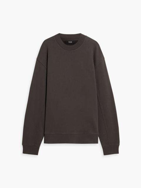 PAIGE Huey French cotton-terry sweatshirt