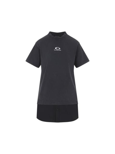 BALENCIAGA Hybrid Shirt Dress Women