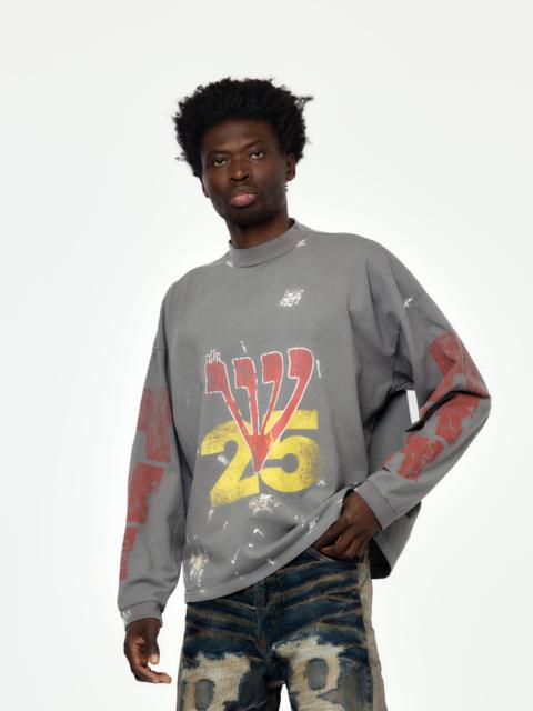 RRR123 LOVE STUFF LS TEE (GREY)