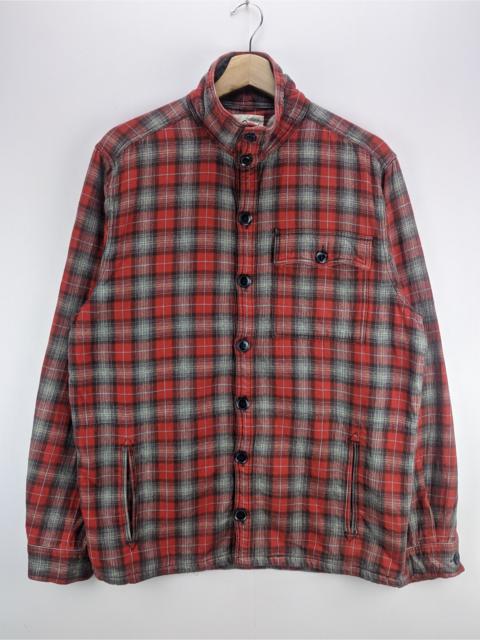 Other Designers Japanese Brand - Steals🔥Flannel Jacket Plaid by Global Work