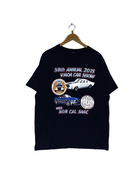 Other Designers Mustang - Mustang Tshirt Car Show Crewneck Shirt Large Size Motorsport