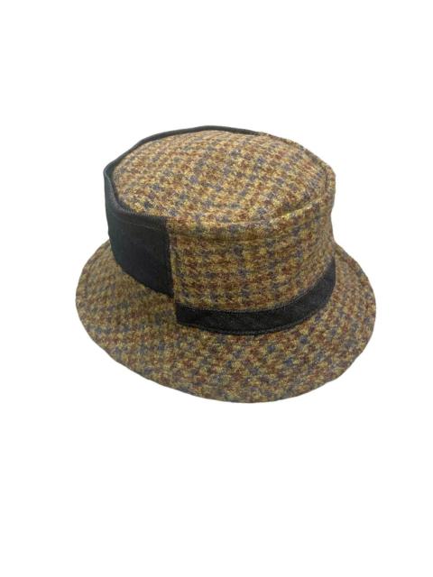 Other Designers Harris Tweed X UNCOMMON Japan Wool Denim Bucket Hat