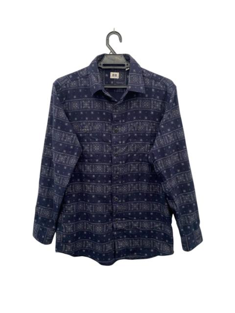 Other Designers Japanese Brand × Kapital × Uniqlo - UNIQLO BANDANA SHIRT BUTTON UP DOUBLE POCKET