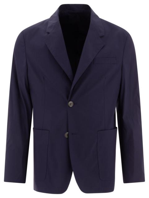 Prada Single-breasted Cotton Blend Blazer