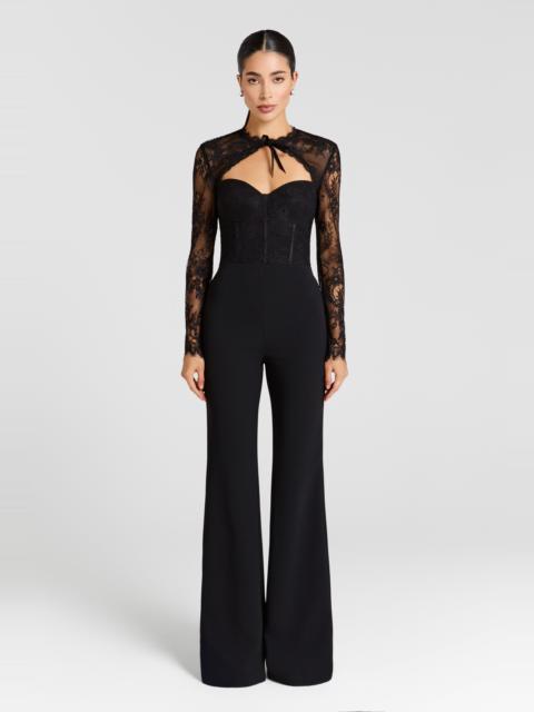 NADINE MERABI Marissa Black Jumpsuit