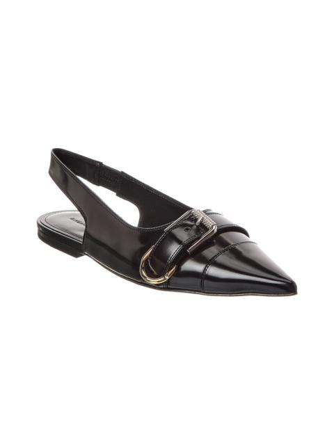 Givenchy Givenchy Voyou Leather Slingback Ballerina Flat