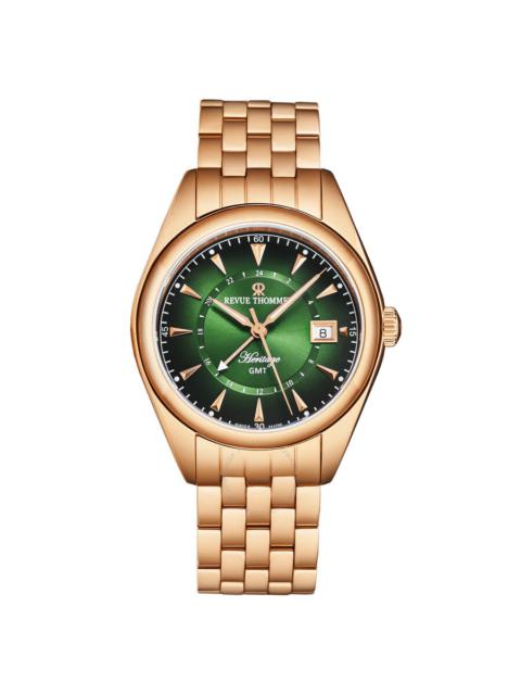 Other Designers Revue Thommen Heritage Automatic Green Dial Men's Watch 21010.2364