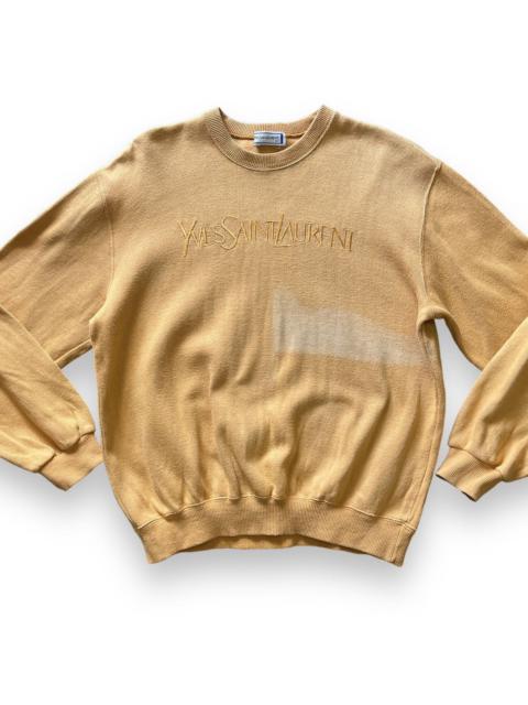 Sun Faded Vintage Yves Saint Laurent Sweater