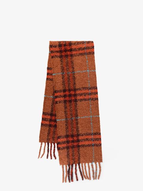 Burberry Burberry Wool Blend And Alpaca Bouclé Scarf