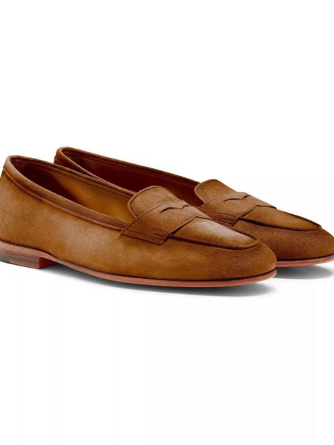 Santoni Women's Carla Suede Loafer