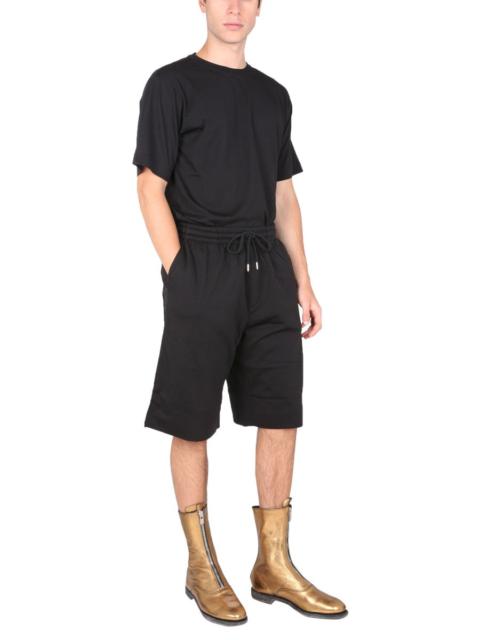 Dries Van Noten Men Cotton Blend Sweat Shorts