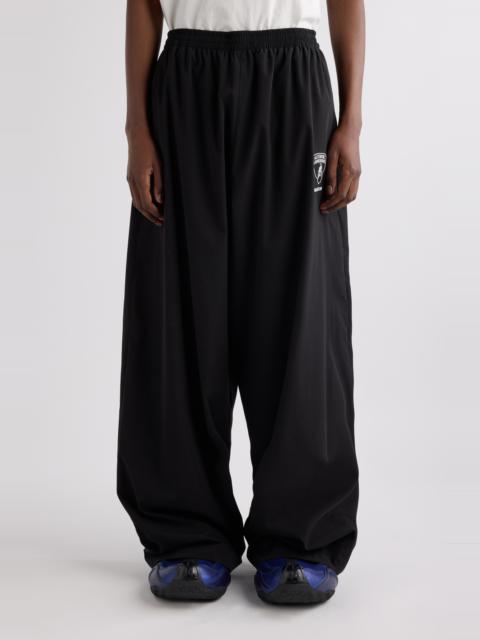 BALENCIAGA Balenciaga x Automobili Lamborghini Logo Embroidered Track Jacket in 1000 Black at Nordstrom