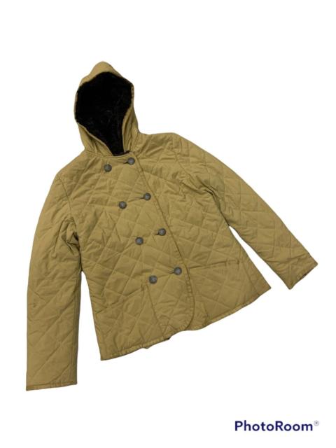 Yohji Yamamoto INED MINAMIAOYAMA BY YOHJI FLEECE LINING QUILTED JACKET