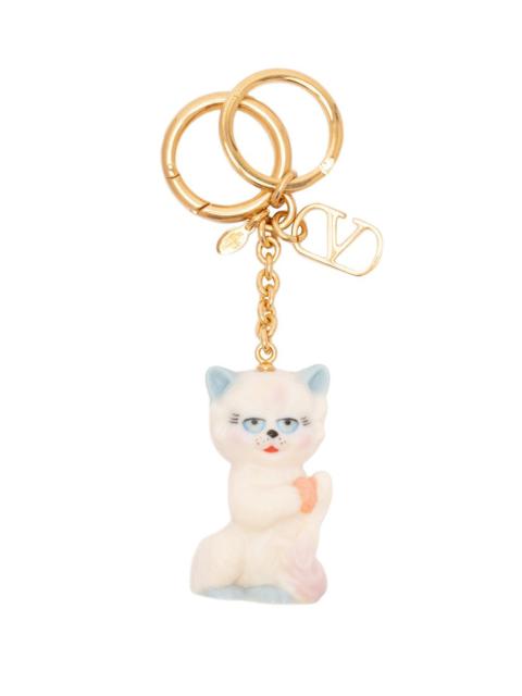 Valentino Garavani Men `Le Chat De La Maison` Key Ring
