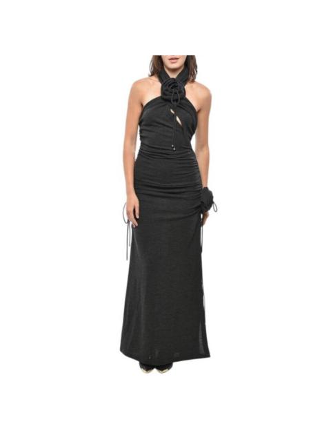 Burberry Burberry Rose Wool Halterneck Dress