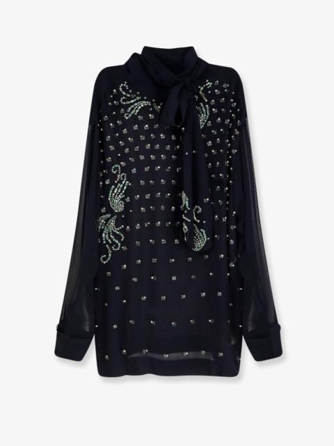Dries Van Noten Dries Van Noten Viscose Shirt With Rhinestones
