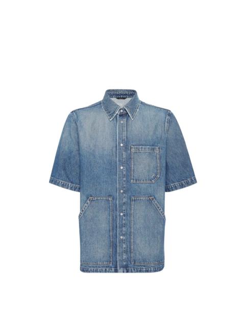 FENDI Fendi Men's Oversize Denim Shirt