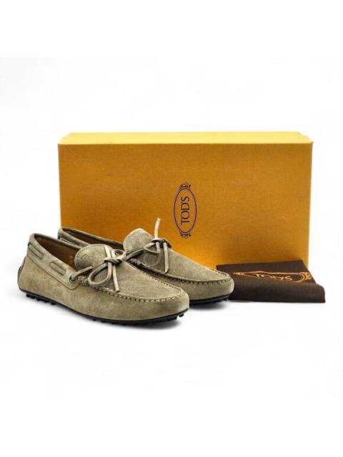 Tod's Tod's City Gommino Driving Men's Suede Loafers Light Brown UK 6 US 7.5 - $695
