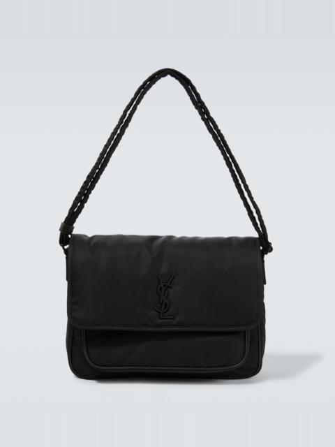 SAINT LAURENT Logo nylon messenger bag
