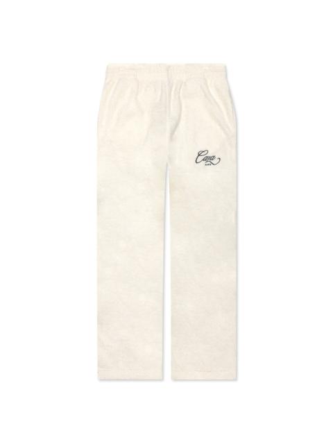 CASABLANCA CASABLANCA CAZA TERRY TRACK PANT - OFF WHITE