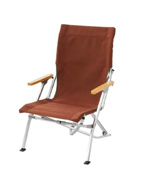 snow peak Snow Peak | Low Beach Chair 'Brown'