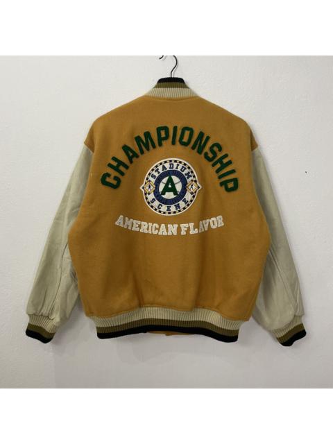 Other Designers Vintage American Flavor Big Logo Varsity Jacket
